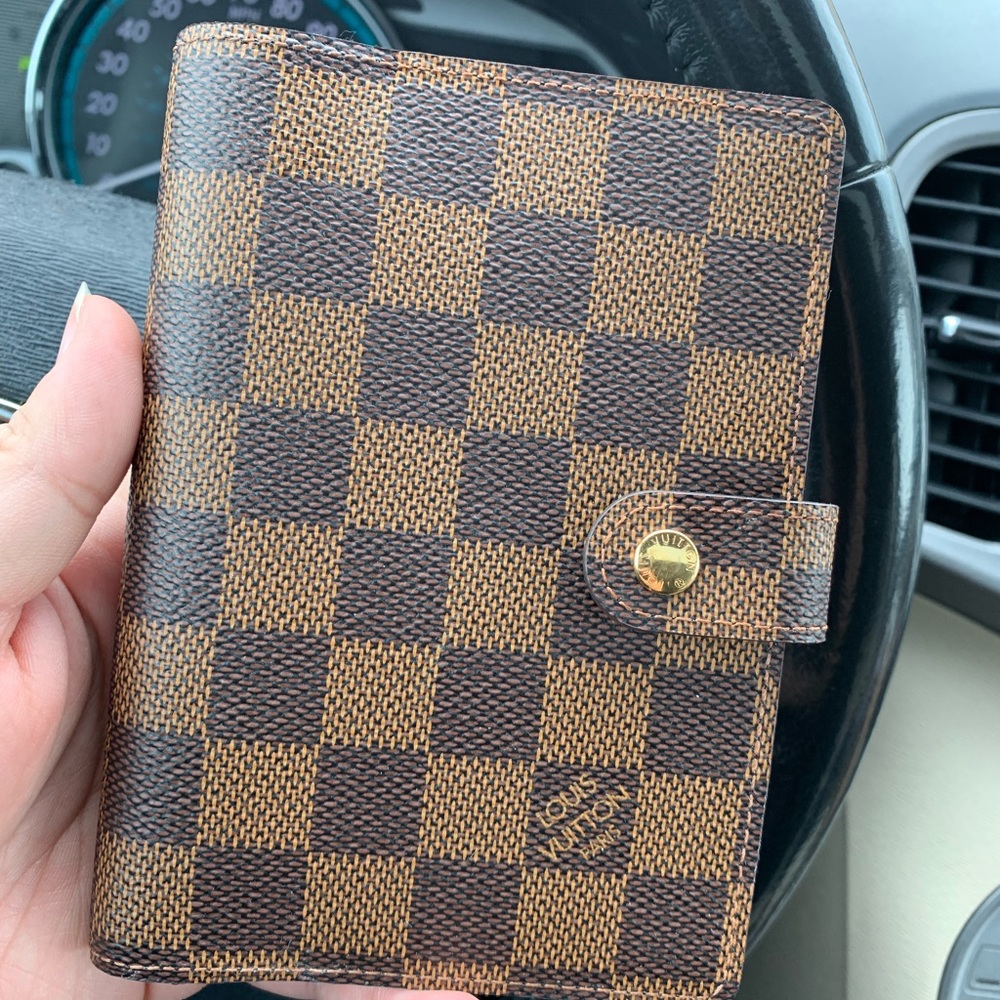 Louis Vuitton Checkered Agenda